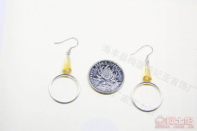 【海豐蒂妃亞s925耳環(huán)歐美時(shí)尚新款水晶圓圈女夸張圓形手工純銀飾品廠家直銷EH003】海豐縣梅隴蒂妃亞首飾廠 - 產(chǎn)品庫(kù)